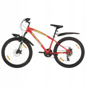 Rower Górski Mtb Męski Damski Czerwony Rama 36cm