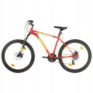 Rower Górski Mtb Męski Damski Czerwony Rama 42cm