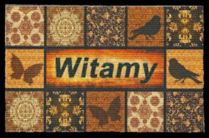 Wycieraczka do butów Witamy IMAGE 40x60 wz10