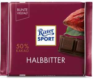 Ritter Sport Czekolada gorzka Halbbitter 100g