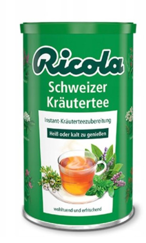 Herbata Ziołowa Ricola Na Ból Gardła 200g z Niemiec