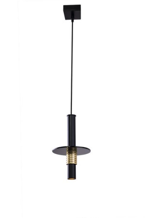 Lampa wisząca Alvito 1 Czarny 0531 - Amplex
