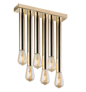 Lampa sufitowa Lagos 6 Złoty 0630 - Amplex