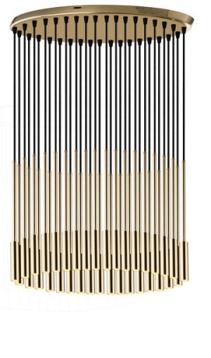 Lampa wisząca Lara 35 Złoty 0662 - Amplex