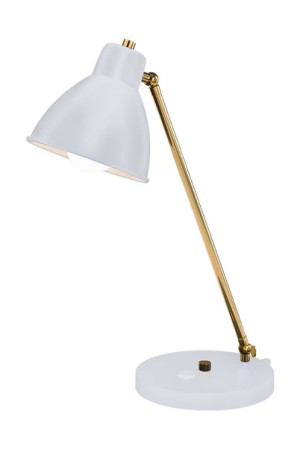 Lampa gabinetowa Loga 1 Biały 0453 - Amplex