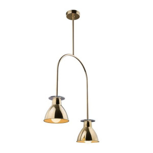 Gaja lampa sufitowa mosiądz 8304 Amplex