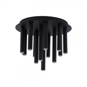 Lampa czarna okrągła Stalactite nowoczesna sople 8355 - Nowodvorski