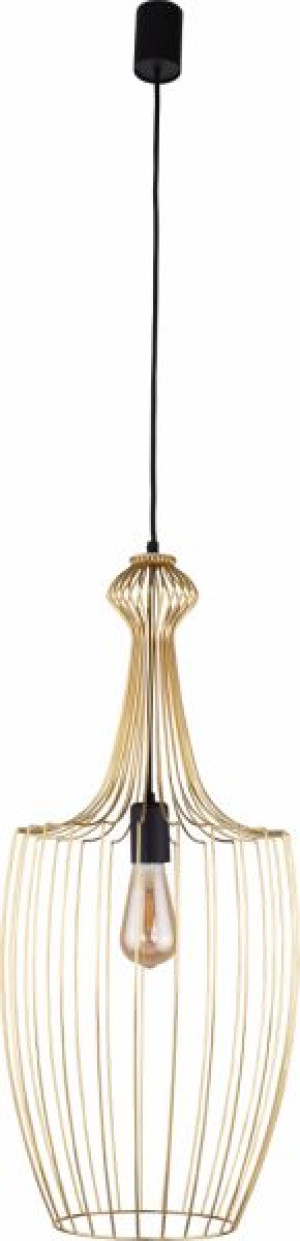 Lampa wisząca metalowa Luksor L gold złota klatka 8850 - Nowodvorski