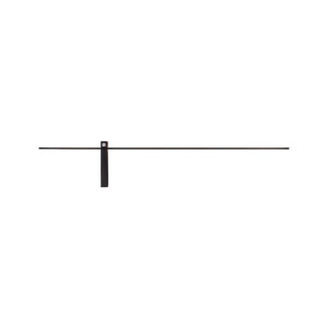 Impulse L kinkiet LED czarny minimalistyczny 8117 Nowodvorski