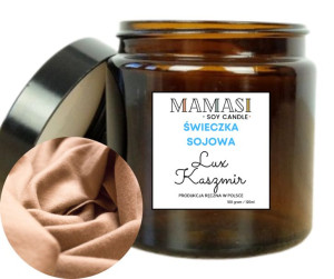 Lux Kaszmir 120Ml Świeca , Świeczka Sojowa Zapachowa