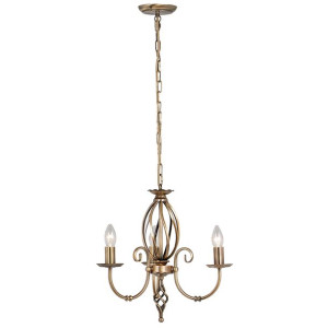 Artisan żyrandol 3 punktowy mosiądz ART3-AGD-BRASS - Elstead Lighting