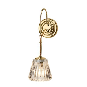 Demelza kinkiet łazienkowy złoty IP44 BATH-DEMELZA-PB - Elstead Lighting