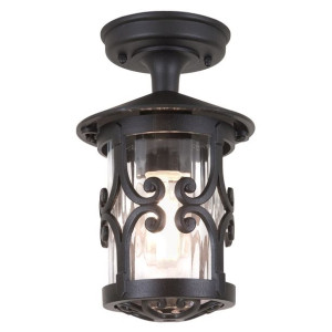 Hereford lampa sufitowa zewnętrzna IP44 BL13A-BLACK - Elstead Lighting