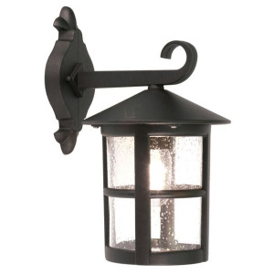 Hereford kinkiet zewnętrzny IP44 czarny BL21-G-BLACK - Elstead Lighting
