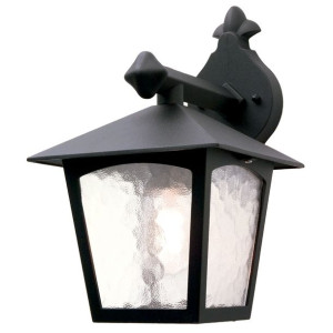York czarny kinkiet zewnętrzny BL2-BLACK - Elstead Lighting