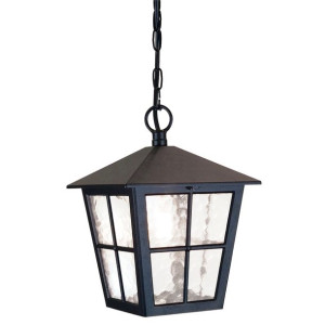 Canterbury lampa wisząca zewnętrzna czarna BL48M-BLACK - Elstead Lighting