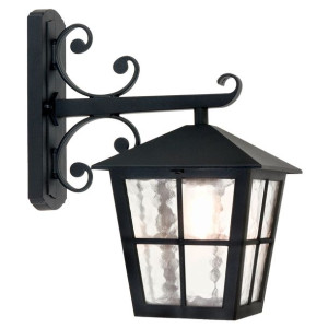 Canterbury kinkiet zewnętrzny czarny IP43 BL52M-BLACK - Elstead Lighting