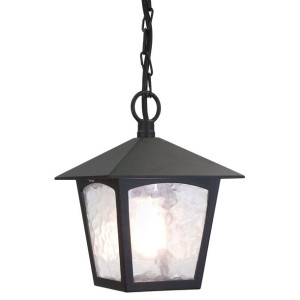 York lampa wisząca zewnętrzna czarna BL6B-BLACK - Elstead Lighting