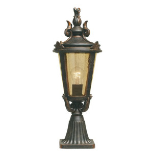 Baltimore lampa stojąca zewnętrzna IP44 brązowa BT3-M - Elstead Lighting