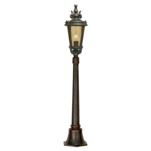 Baltimore latarnia zewnętrzna IP44 brązowa BT4-M - Elstead Lighting