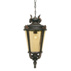 Baltimore lampa wisząca zewnętrzna IP23 brązowa BT8-L - Elstead Lighting