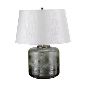 Columbus lampka stojąca srebrna COLUMBUS-TL - Elstead Lighting