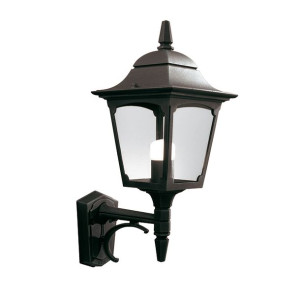 Chapel kinkiet elewacyjny IP44 czarny CP1-BLACK - Elstead Lighting