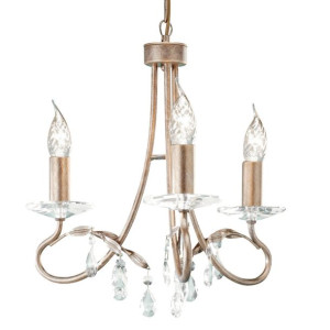 Christina żyrandol świecznikowy 3 złoty CRT3-SILVER-GOLD - Elstead Lighting