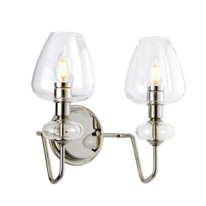 Armand kinkiet 2 punktowy chrom DL-ARMAND2-PN - Elstead Lighting