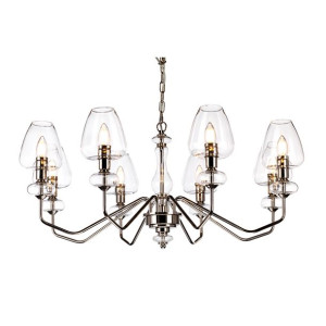 Armand żyrandol 8 punktowy chrom DL-ARMAND8-PN - Elstead Lighting