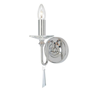 Finsbury Park kinkiet 1 punktowy chrom FP1-POL-NICKEL - Elstead Lighting