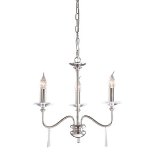 Finsbury Park żyrandol 3 punktowy chrom FP3-POL-NICKEL - Elstead Lighting