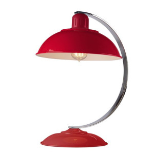 Franklin lampka stojąca 1 punktowa czerwona FRANKLIN-RED - Elstead Lighting