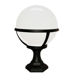 Glenbeigh lampa stojąca IP44 czarna GLENBEIGH-PED-PO Elstead Lighting