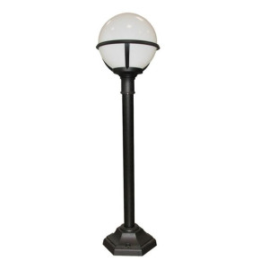 Glenbeigh lampa stojąca IP44 czarna GLENBEIGH-PILLAR Elstead Lighting