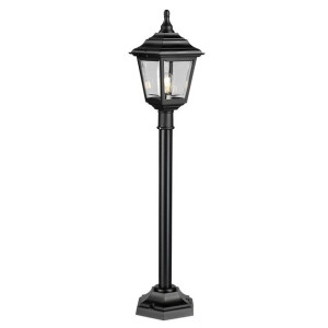 Kerry lampa stojąca zewnętrzna czarna IP44 KERRY-PILLAR - Elstead Lighting