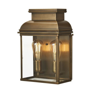 Old Bailey kinkiet elewacyjny IP44 2 OLD-BAILEY-L-BR Elstead Lighting