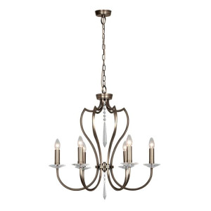 Pimlico żyrandol 6 brązowy PM6-DB - Elstead Lighting