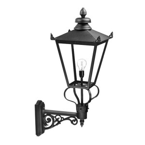Wilmslow kinkiet zewnętrzny czarny WSLB1-BLACK - Elstead Lighting