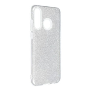 Futerał Forcell Shining Do Huawei P30 Lite Srebrny