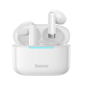 Baseus Słuchawki Bezprzewodowe / Bluetooth Tws Bowie E9 Białe Ngtw120002