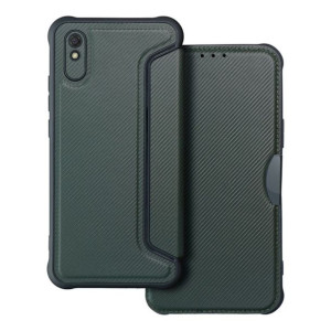 Kabura Razor Book Do Xiaomi Redmi 9at / Redmi 9a Ciemnozielony