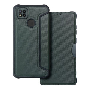 Kabura Razor Book Do Xiaomi Redmi 9c / 9c Nfc Ciemnozielony