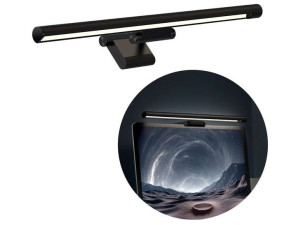Regulowana Lampa Led Na Monitor Komputera Baseus I-wok Pro Z Klipsem Czarna