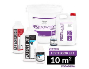FESTFLOOR Life mikrocement na posadzki. System mikrocementu na 10m2