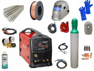 Spawarka migomat 3w1 MIG 200A TIG MMA Weldman FLUX Mistral MIG
