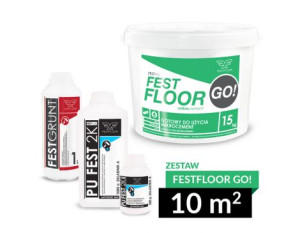 MIKROCEMENT FESTFLOOR GO - 10m2 zestaw