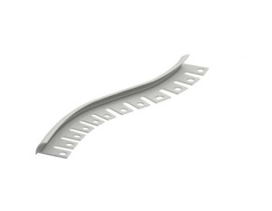 Listwa aluminiowa owalna łukowa "AOWŁ"2,5m/8mm