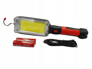 Lampa Latarka Warsztatowa Led Cob Akumulator 700lm