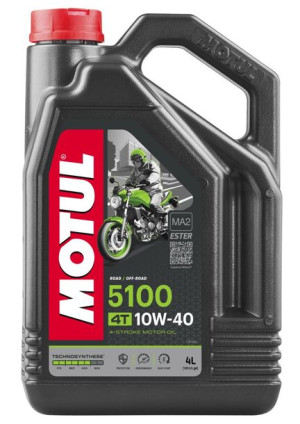 Olej Motul 5100 10w40 4 litry Ester do motyckla